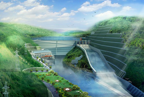 顺城老挝南塔河1号水电站项目